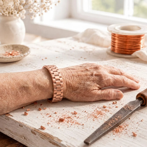 Ashlar Heren Kobberarmbånd