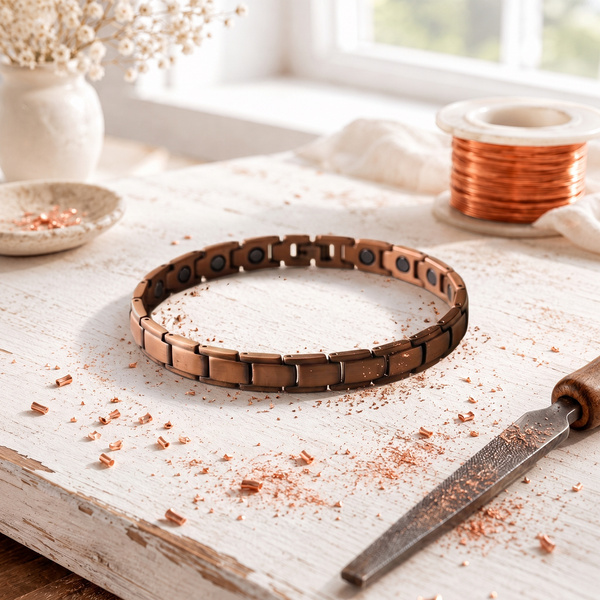 Kvinder Kobberarmbånd