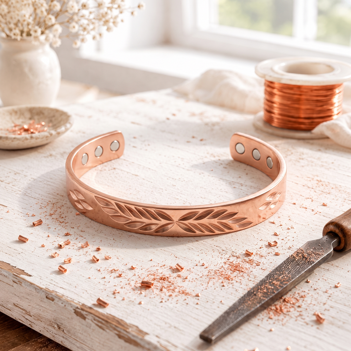 Canopy Kobberarmbånd
